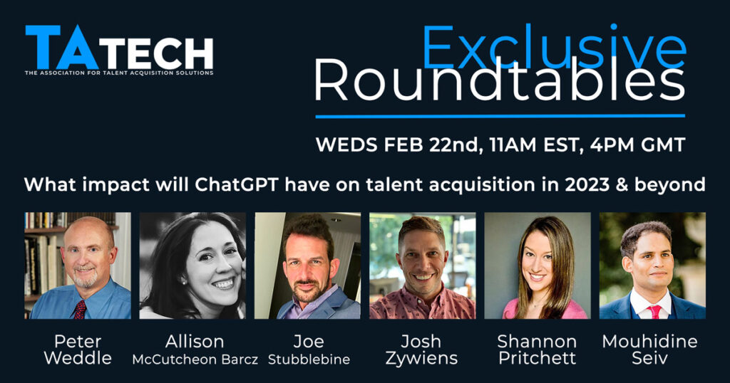 What impact will ChatGPT have on talent acquisition in 2023 & beyond?