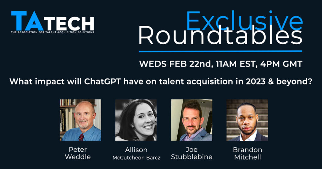 What impact will ChatGPT have on talent acquisition in 2023 & beyond?