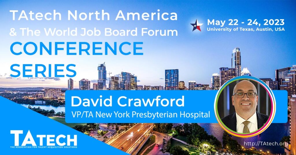 Conference Series, featured TAtech Talks, with David Crawford, VP/TA New Ypork Presbyterian Hospital.
Recorded at TAtech North America, Austin, May 2023.