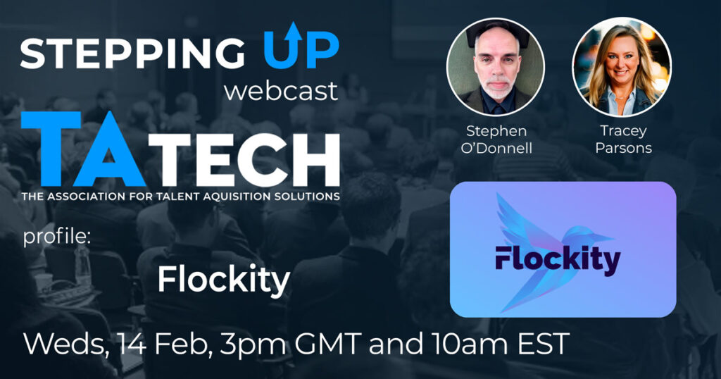 In this show, Stephen O'Donnell speaking with Tracey Parsons, Founder & CEO of Flockity.