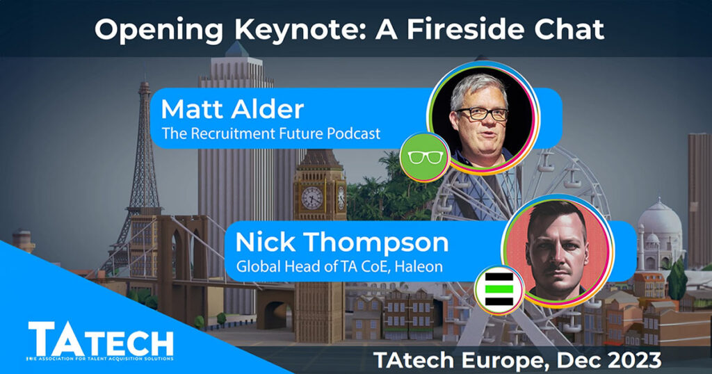 Fireside Chat, with Matt Alder & Nick Thompson, TAtech Europe
